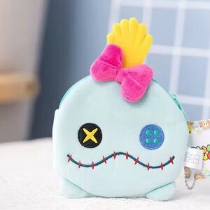 Disney Scrump Plush Coin Purse Zipper Change Purse Mini Wallet NWT​